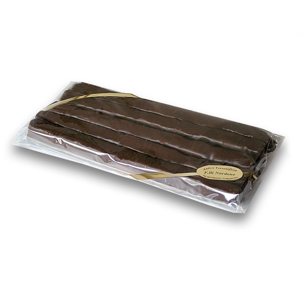 Dark chocolate bar with dried fruit