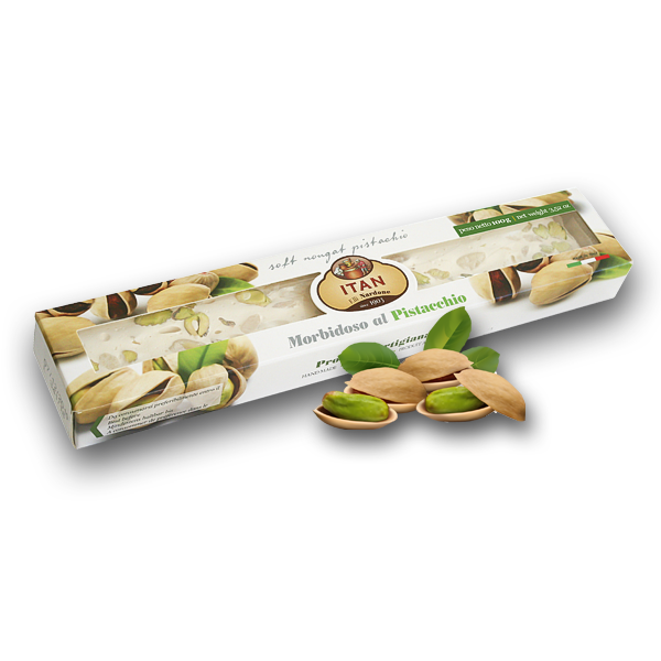 Soft nougat with almonds and honey